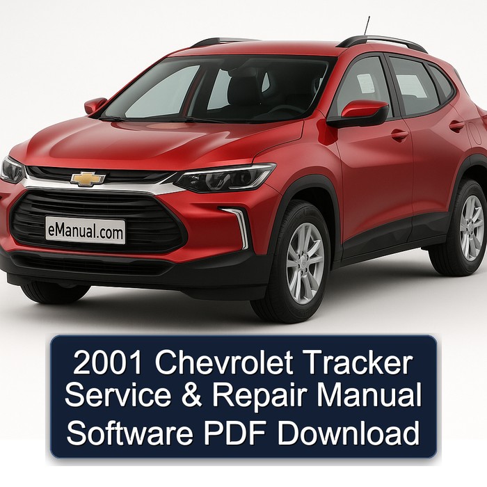2001 Chevrolet Tracker Manual de servicio y reparación Software PDF Download