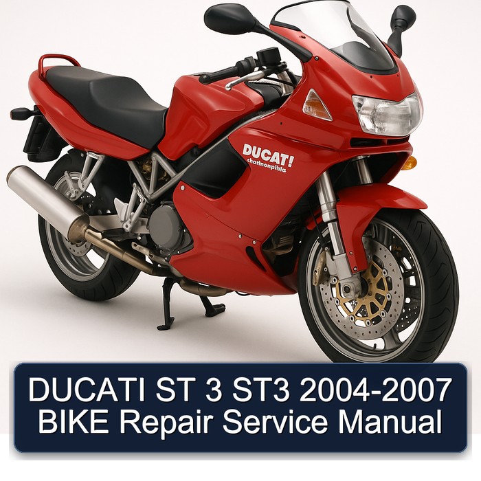 DUCATI ST 3 ST3 2004-2007 BIKE Repair Service Manual