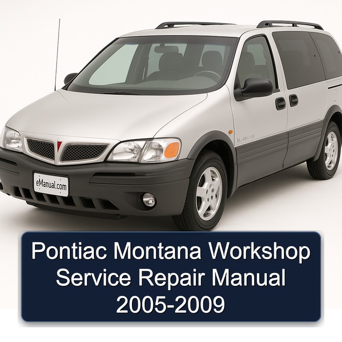 Pontiac Montana Workshop Service Repair Manual 2005-2009