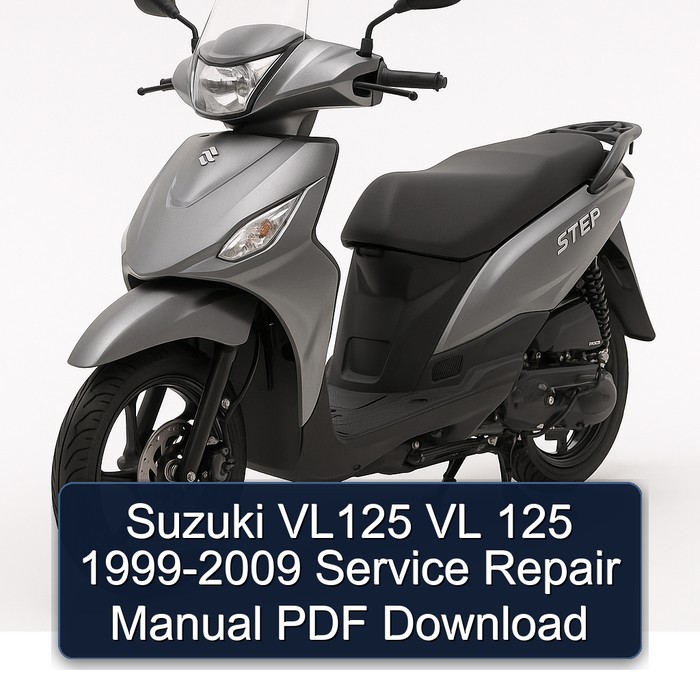 Suzuki VL125 VL 125 1999-2009 Manual de servicio y reparación PDF Download