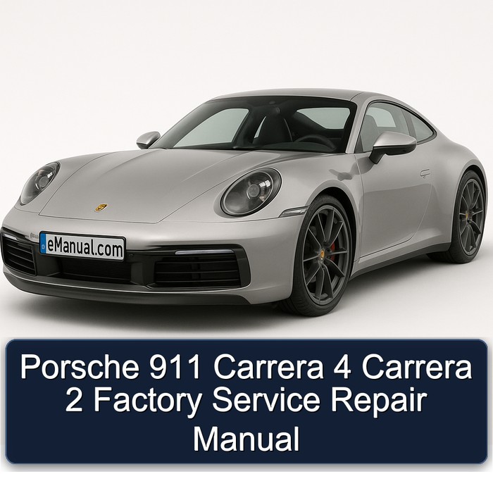Porsche 911 Carrera 4 Carrera 2 Factory Manual de servicio y reparación
