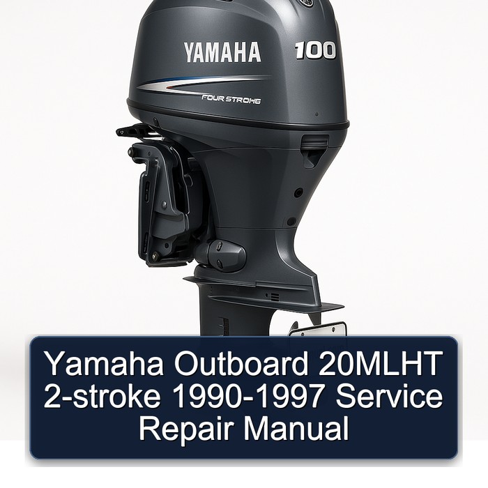 Yamaha Outboard 20MLHT 2-stroke 1990-1997 Service Repair Manual