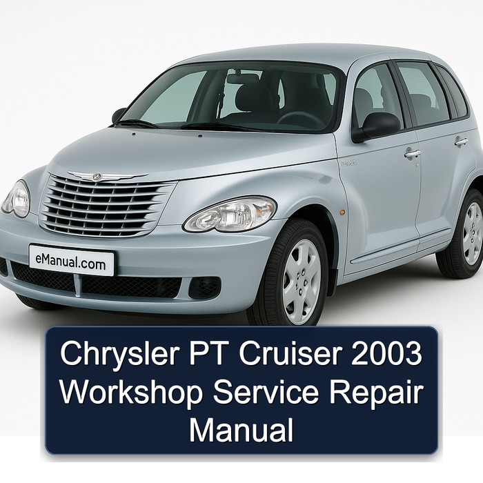 Chrysler PT Cruiser 2003 Workshop Manual de servicio y reparación