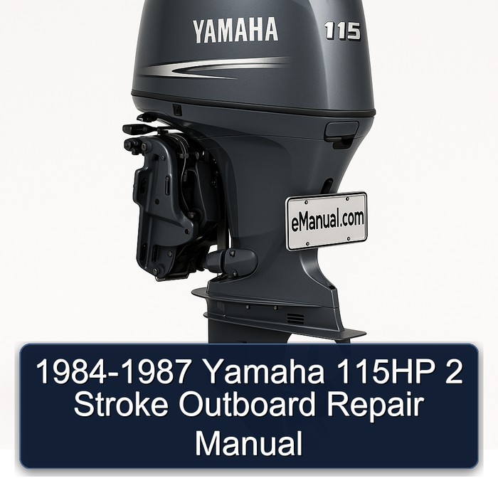 1984-1987 Yamaha 115HP 2 Stroke Outboard Repair Manual