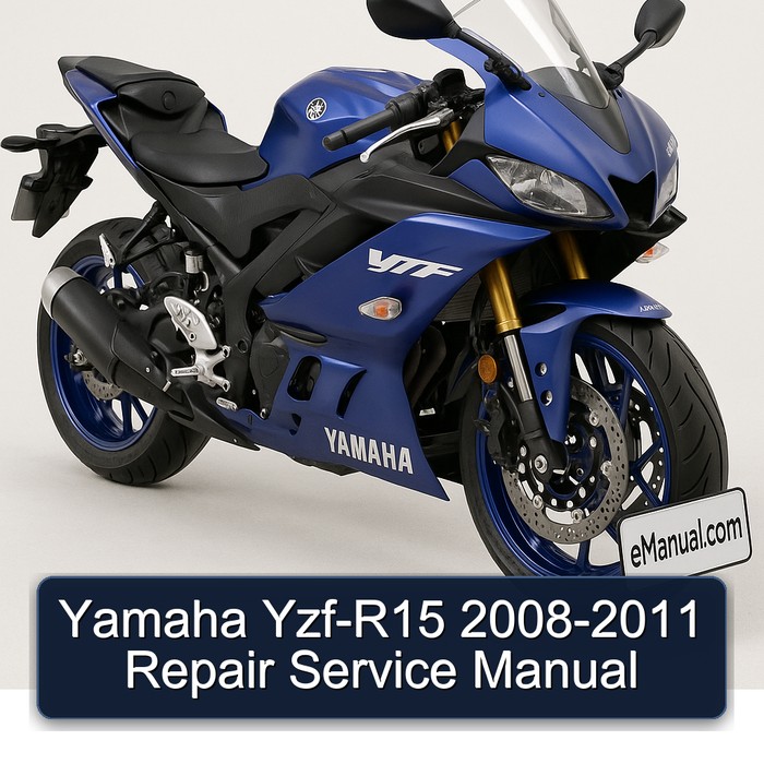 Yamaha Yzf-R15 2008-2011 Repair Service Manual