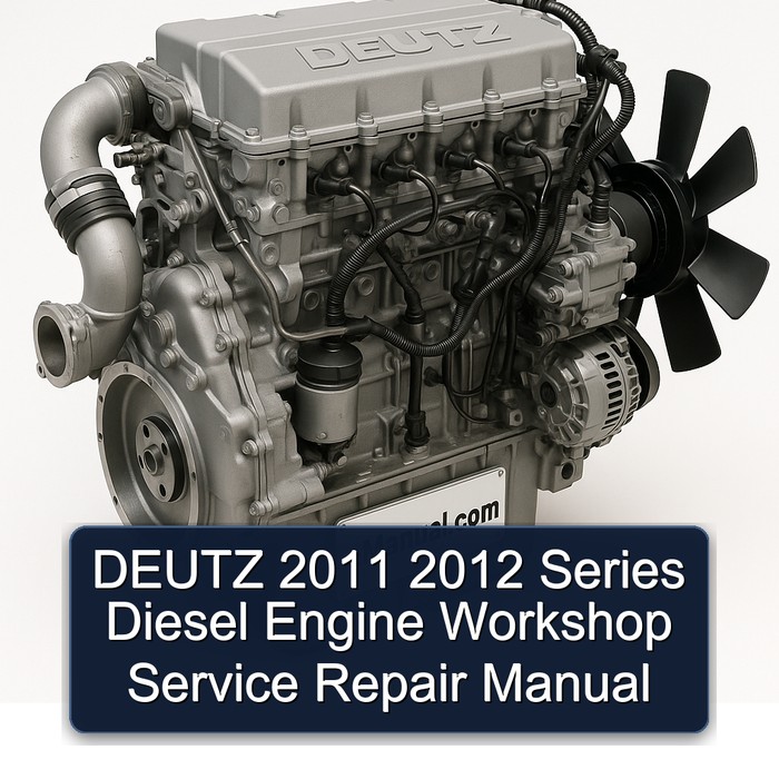 DEUTZ 2011 2012 Series Diesel Engine Workshop Manual de servicio y reparación