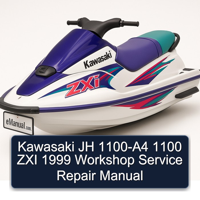 Kawasaki JH 1100-A4 1100 ZXI 1999 Workshop Service Repair Manual