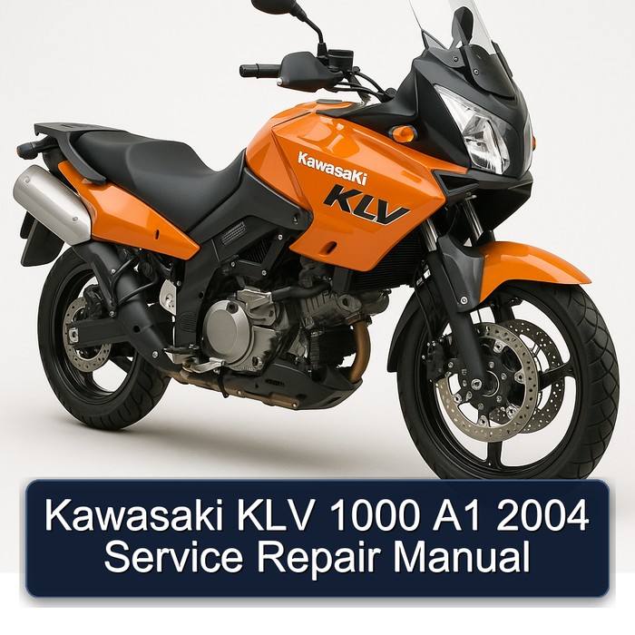 Kawasaki KLV 1000 A1 2004 Manual de servicio y reparación