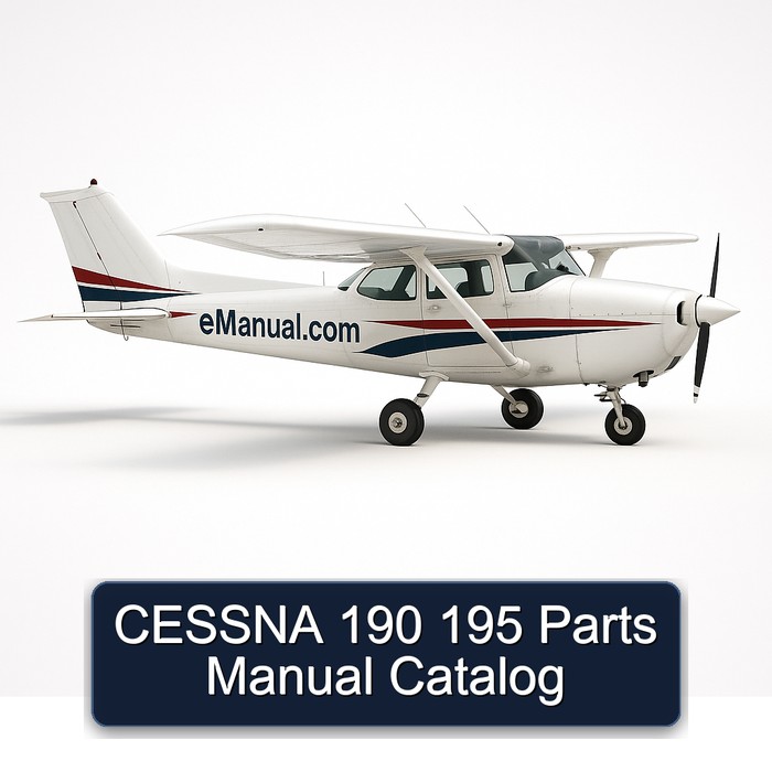CESSNA 190 195 Parts Manual Catalog