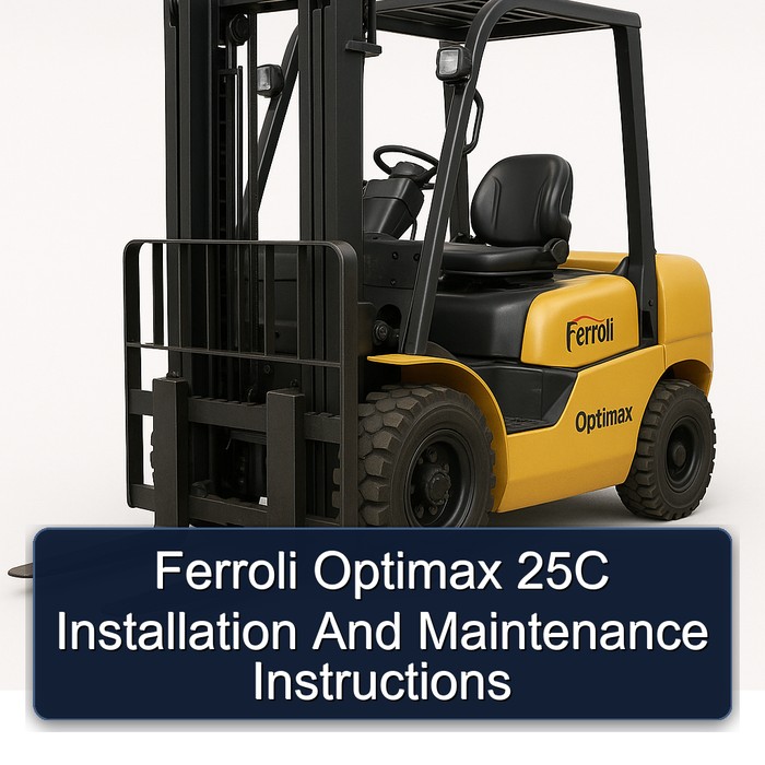 Ferroli Optimax 25C Installation And Maintenance Instructions
