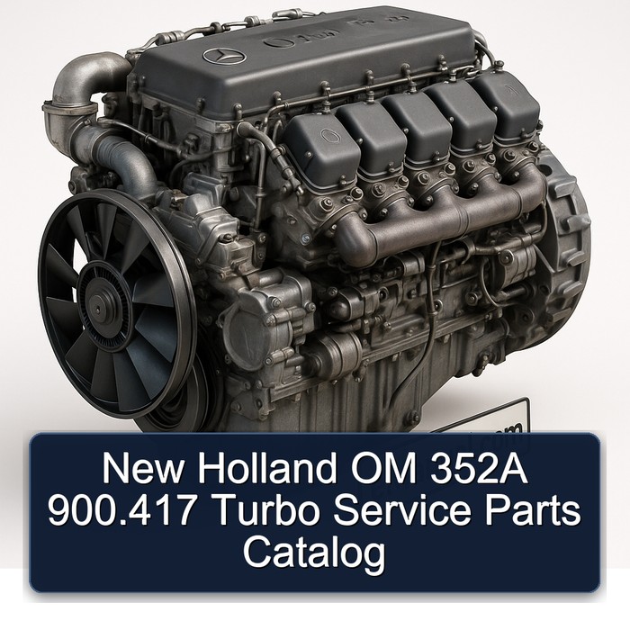 New Holland OM 352A 900.417 Turbo Service Parts Catalog