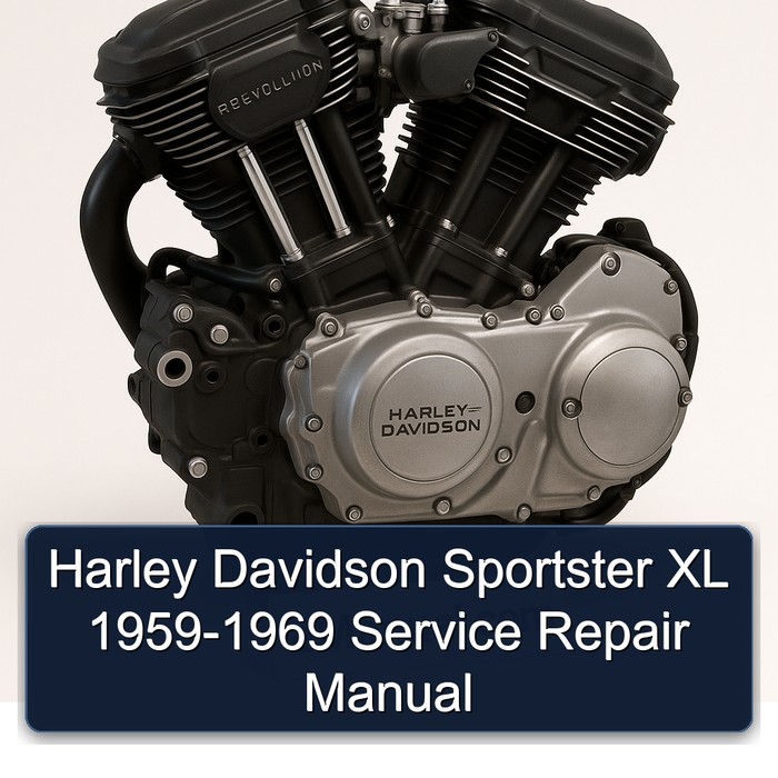 Harley Davidson Sportster XL 1959-1969 Service Repair Manual