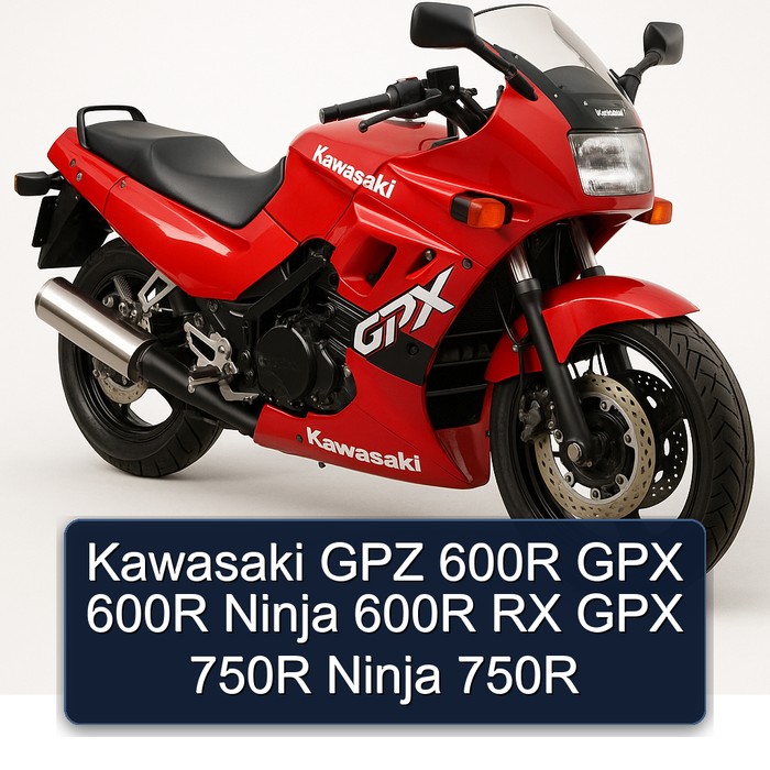 Kawasaki GPZ 600R GPX 600R Ninja 600R RX GPX 750R Ninja 750R