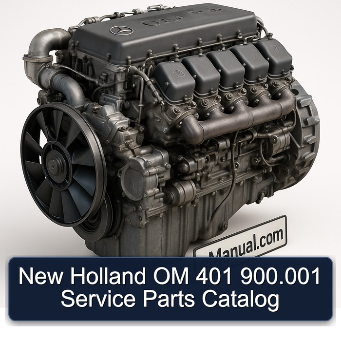 New Holland OM 401 900.001 Service Parts Catalog