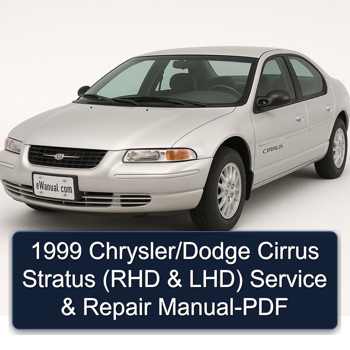 1999 Chrysler/Dodge Cirrus Stratus (RHD & LHD) Manual de servicio y reparación-PDF