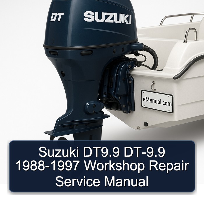 Suzuki DT9.9 DT-9.9 1988-1997 Workshop Repair Service Manual