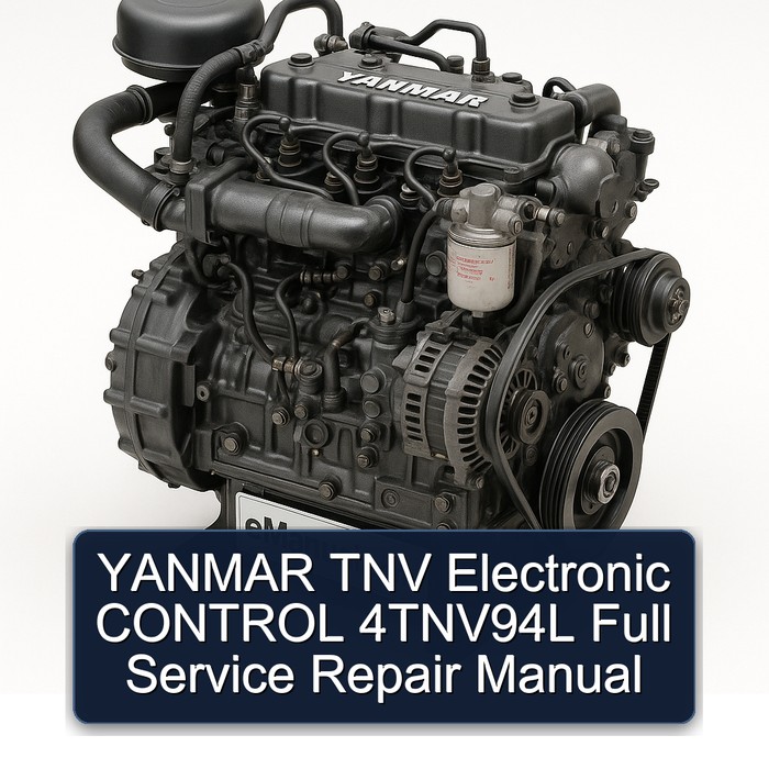 YANMAR TNV Electronic CONTROL 4TNV94L Full Service Repair Manual