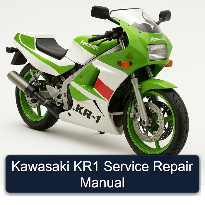 Kawasaki KR1 Manual de servicio y reparación