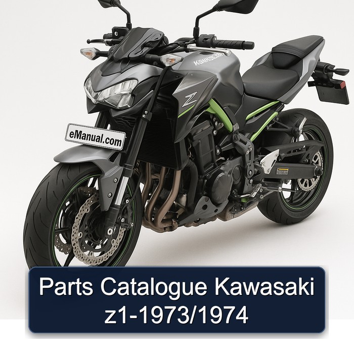 Parts Catalogue Kawasaki z1-1973/1974