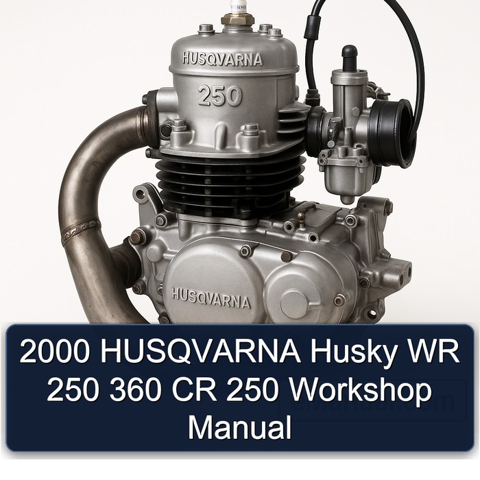 2000 HUSQVARNA Husky WR 250 360 CR 250 Workshop Manual 