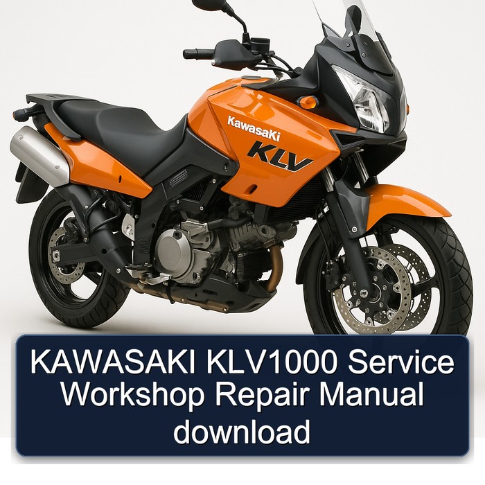 KAWASAKI KLV1000 Service Workshop Repair Manual download