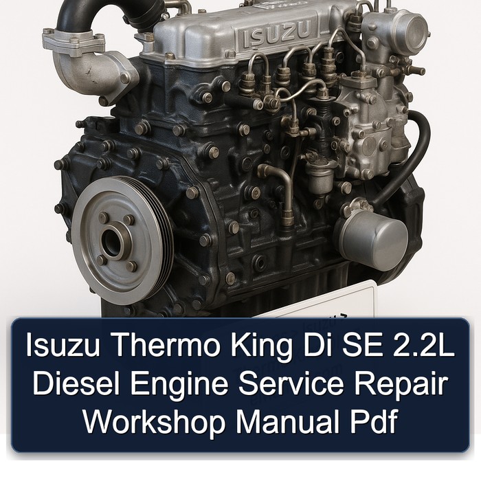 Isuzu Thermo King Di SE 2.2L Dieselmotor: Werkstatt-Handbuch