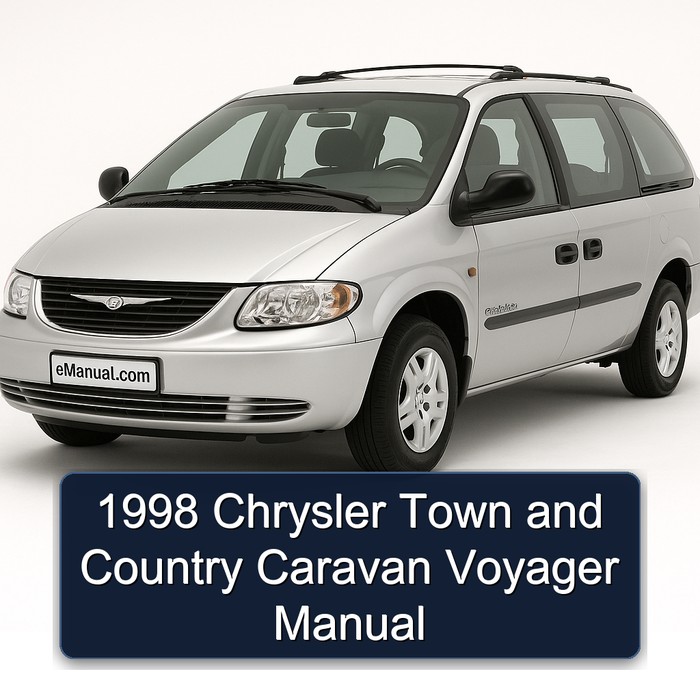 1998 Chrysler Town and Country Caravan Voyager Manual