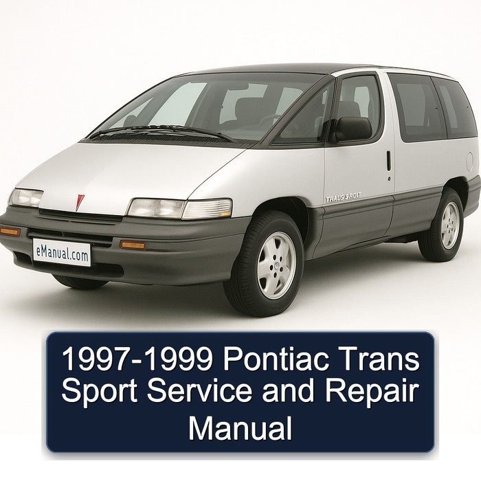 1997-1999 Pontiac Trans Sport Manual de servicio y reparación