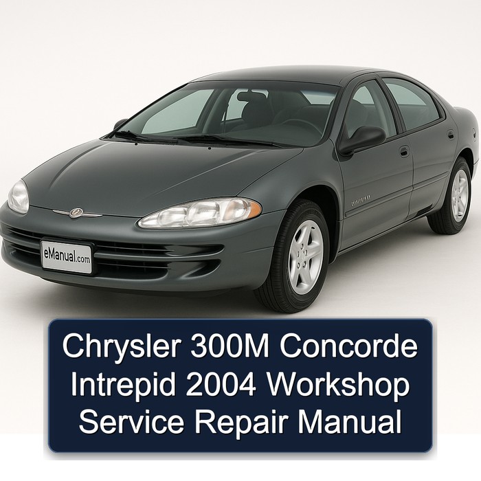 Chrysler 300M Concorde Intrepid 2004 Workshop Manual de servicio y reparación