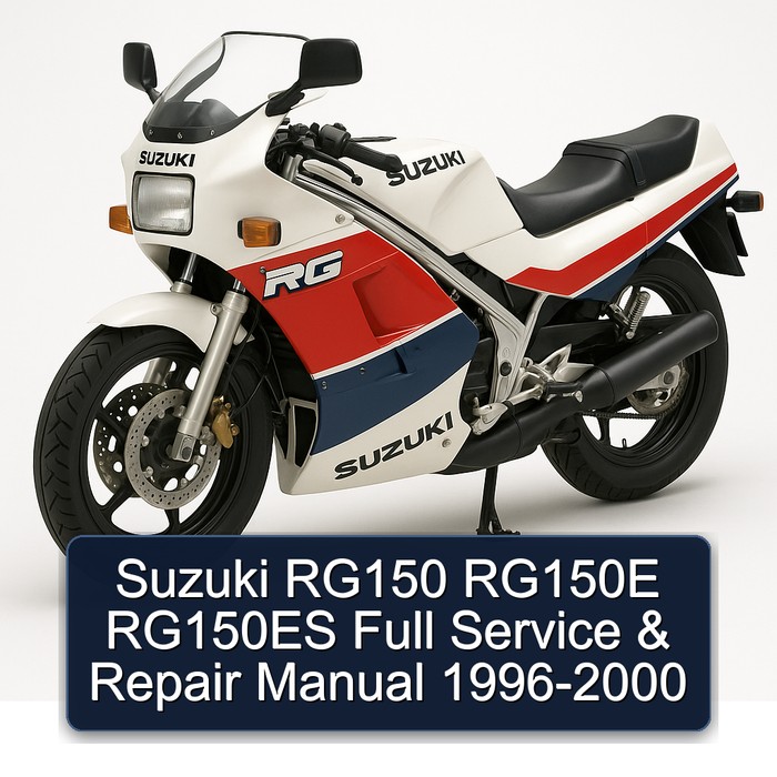 Suzuki RG150 RG150E RG150ES Full Service & Repair Manual 1996-2000