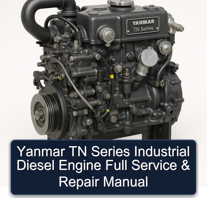 Manual de Servicio y Reparación Completo para Motores Diésel Industriales Yanmar Serie TN