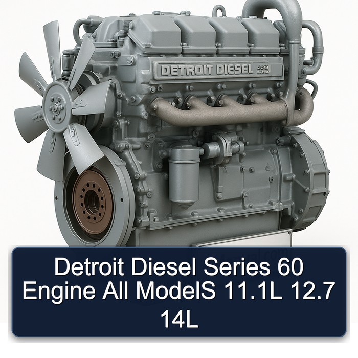 Detroit Diesel Serie 60 Motor 11,1L - 14L
