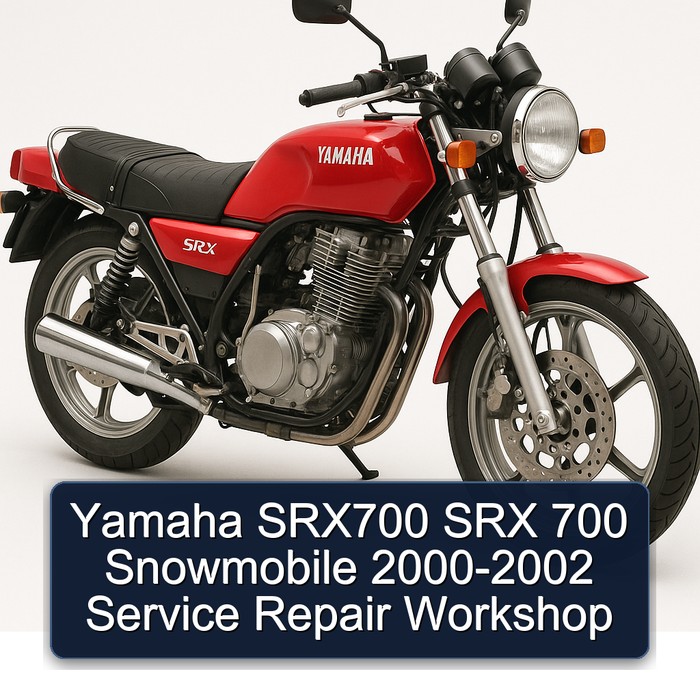 Yamaha SRX700 SRX 700 Snowmobile 2000-2002 Service Repair Workshop