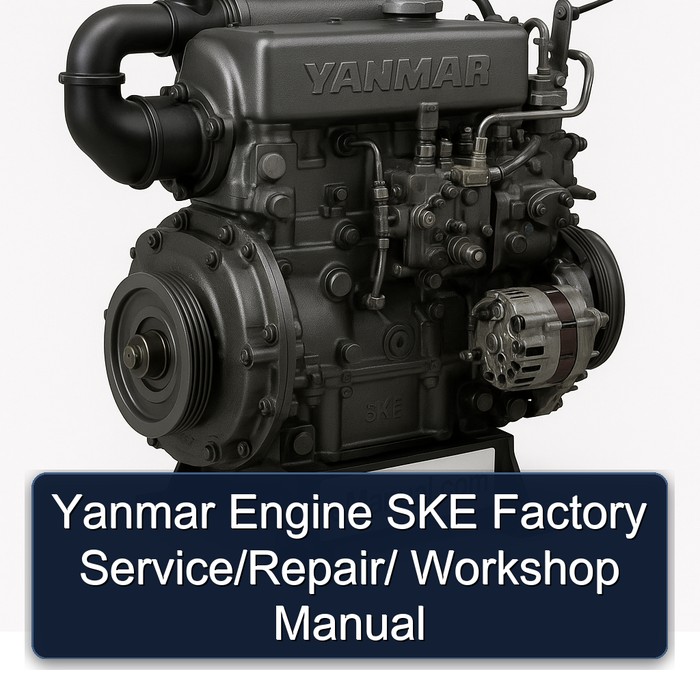 Manual de Servicio, Reparación y Taller de Motor Yanmar SKE