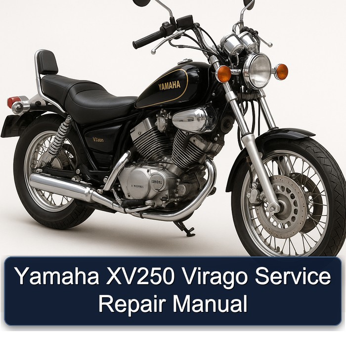 Yamaha XV250 Virago Manual de servicio y reparación