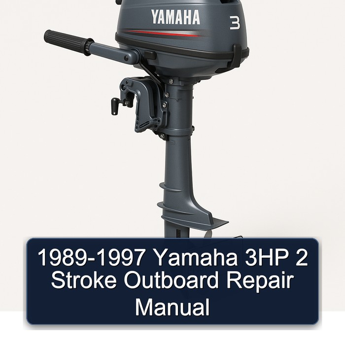 1989-1997 Yamaha 3HP 2 Stroke Outboard Repair Manual