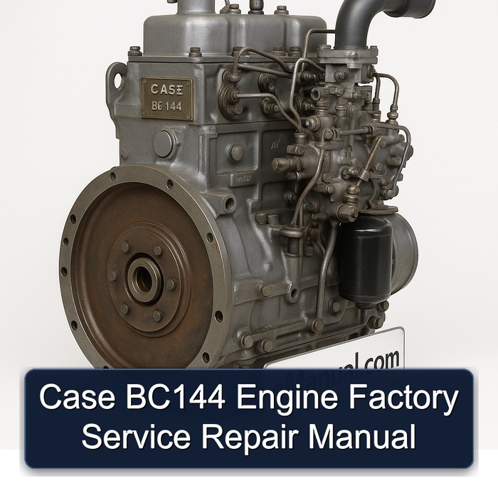 Case BC144 Engine Factory Manual de servicio y reparación