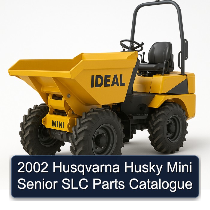 2002 Husqvarna Husky Mini Senior SLC Parts Catalogue