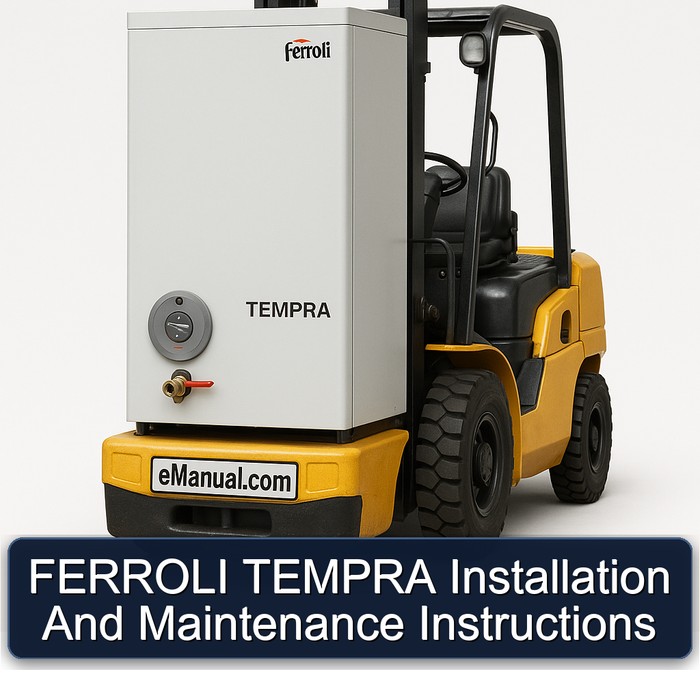 FERROLI TEMPRA Installation And Maintenance Instructions