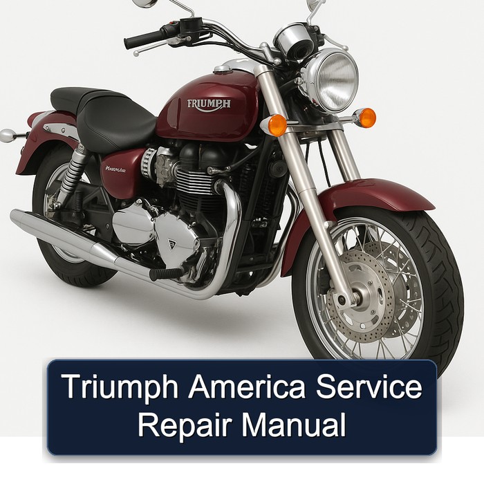 Triumph America Service Repair Manual