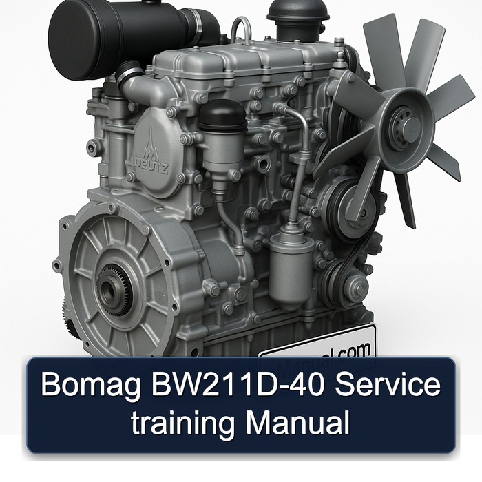 Bomag BW211D-40 Service training Manual 