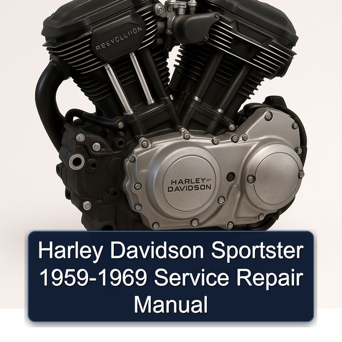 Harley Davidson Sportster 1959-1969 Service Repair Manual