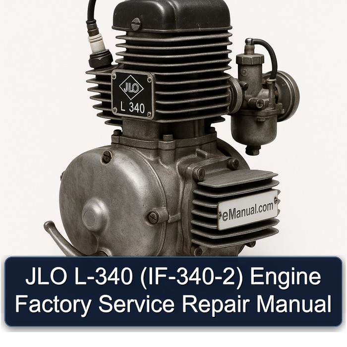 Manual de Reparación y Servicio de Fábrica para Motor JLO L-340 (IF-340-2)