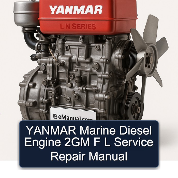 Manual de Servicio y Reparación del Motor Diésel Marino YANMAR 2GM F L