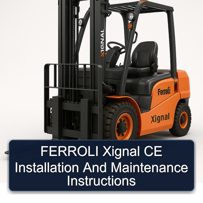 FERROLI Xignal CE Installation And Maintenance Instructions