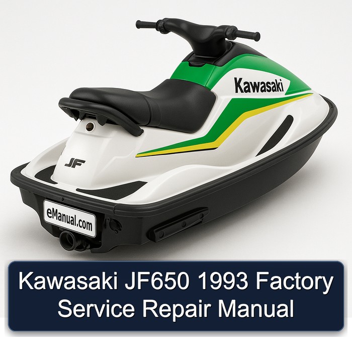 Kawasaki JF650 1993 Factory Service Repair Manual