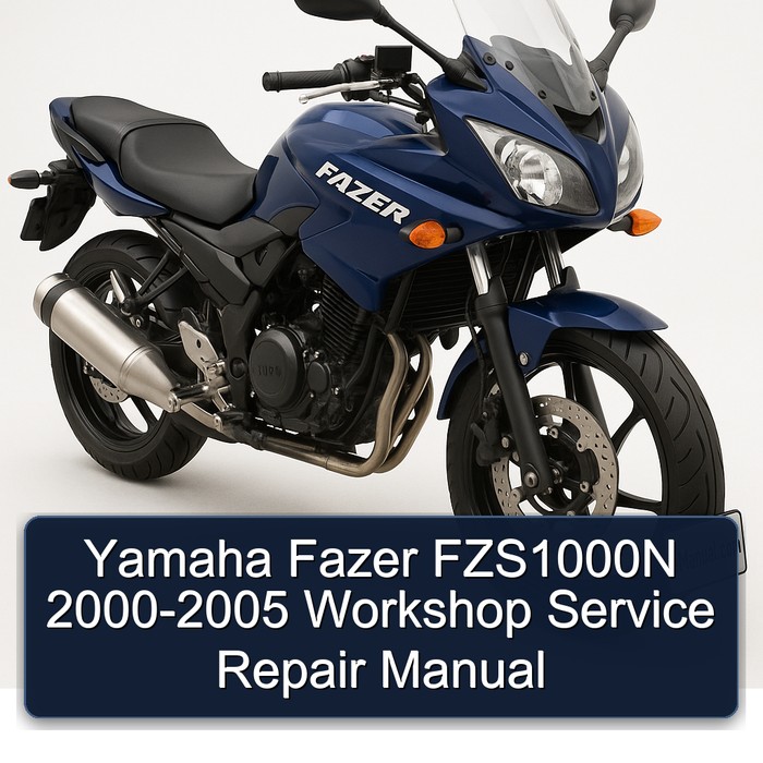 Yamaha Fazer FZS1000N 2000-2005 Workshop Manual de servicio y reparación