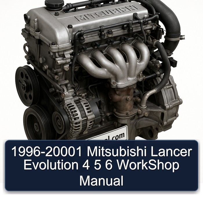 Mitsubishi Lancer Evolution 4, 5, 6 Werkstatt Handbuch (1996-2001)