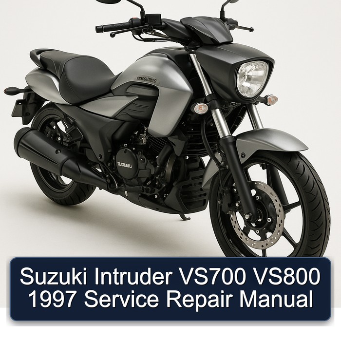 Suzuki Intruder VS700 VS800 1997 Manual de servicio y reparación