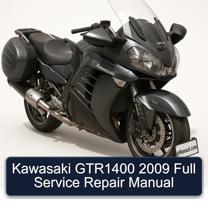 Kawasaki GTR1400 2009 Full Manual de servicio y reparación